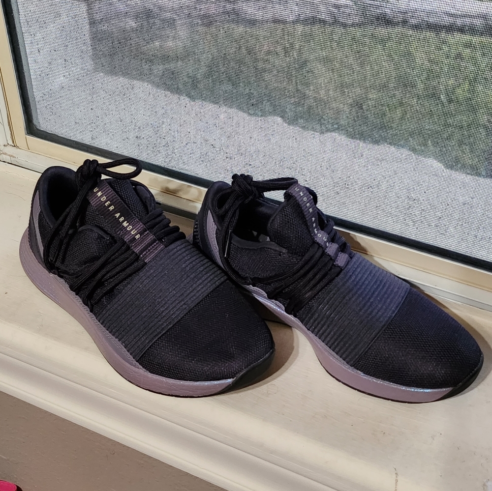 Under Armour Prple Tennis Shoes Preloved